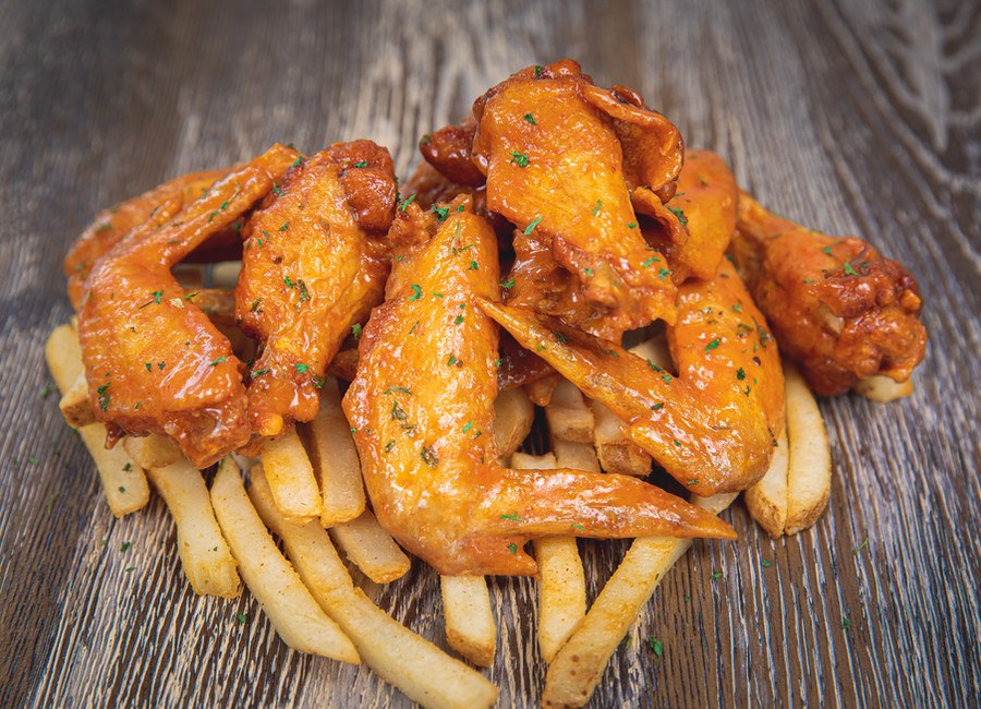 Wings & Shrimp