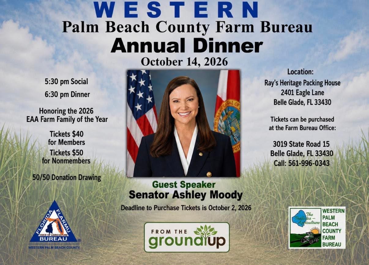 Western Palm Beach County Farm Bureau Annual Dinner