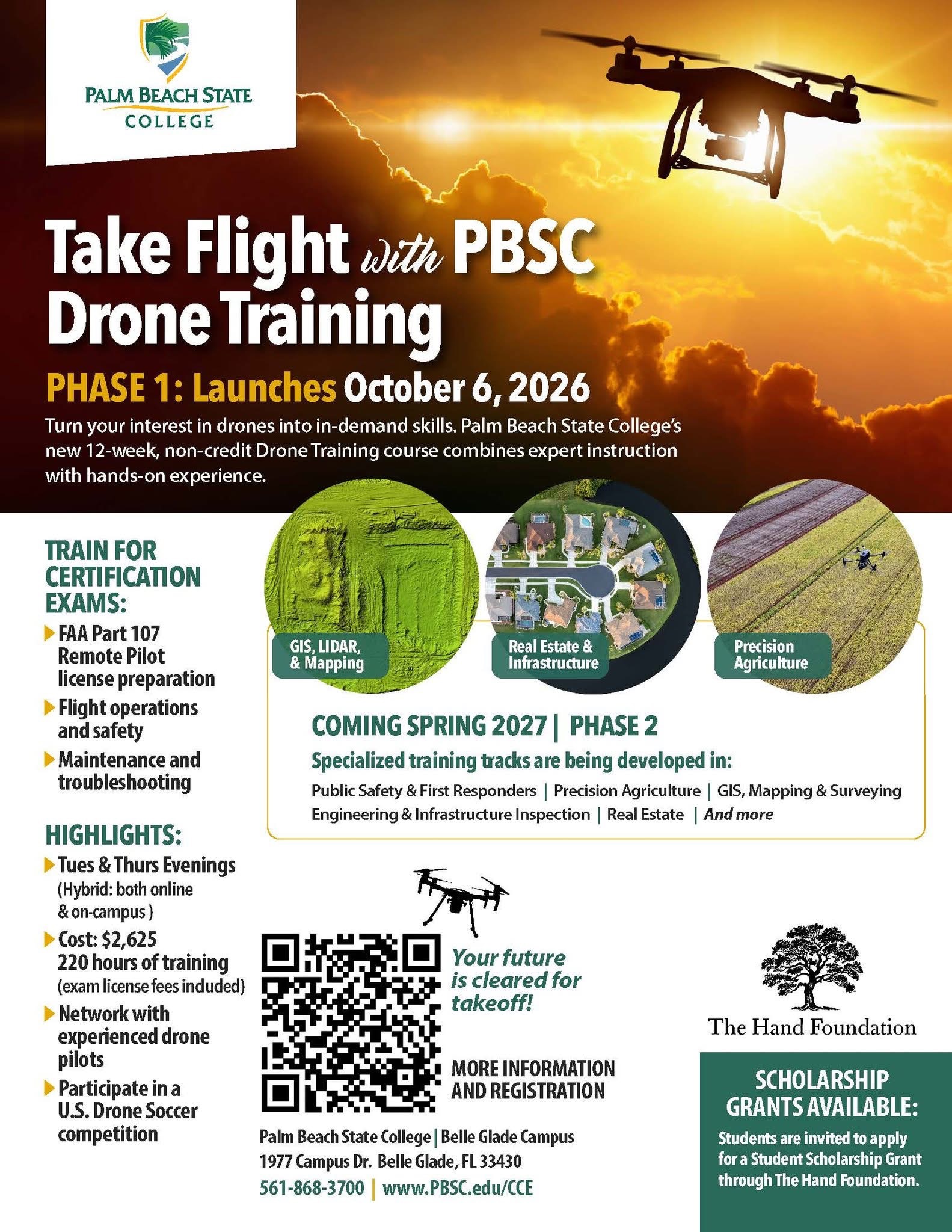 Palm Beach State College Launches New Drone Training Course in Belle Glade